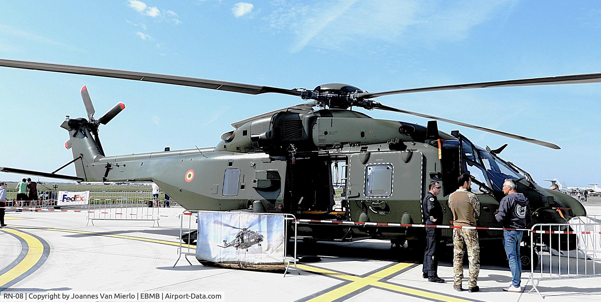 RN-08, 2014 Eurocopter NH90-TTH C/N 1307/TBEA04, Melsbroek