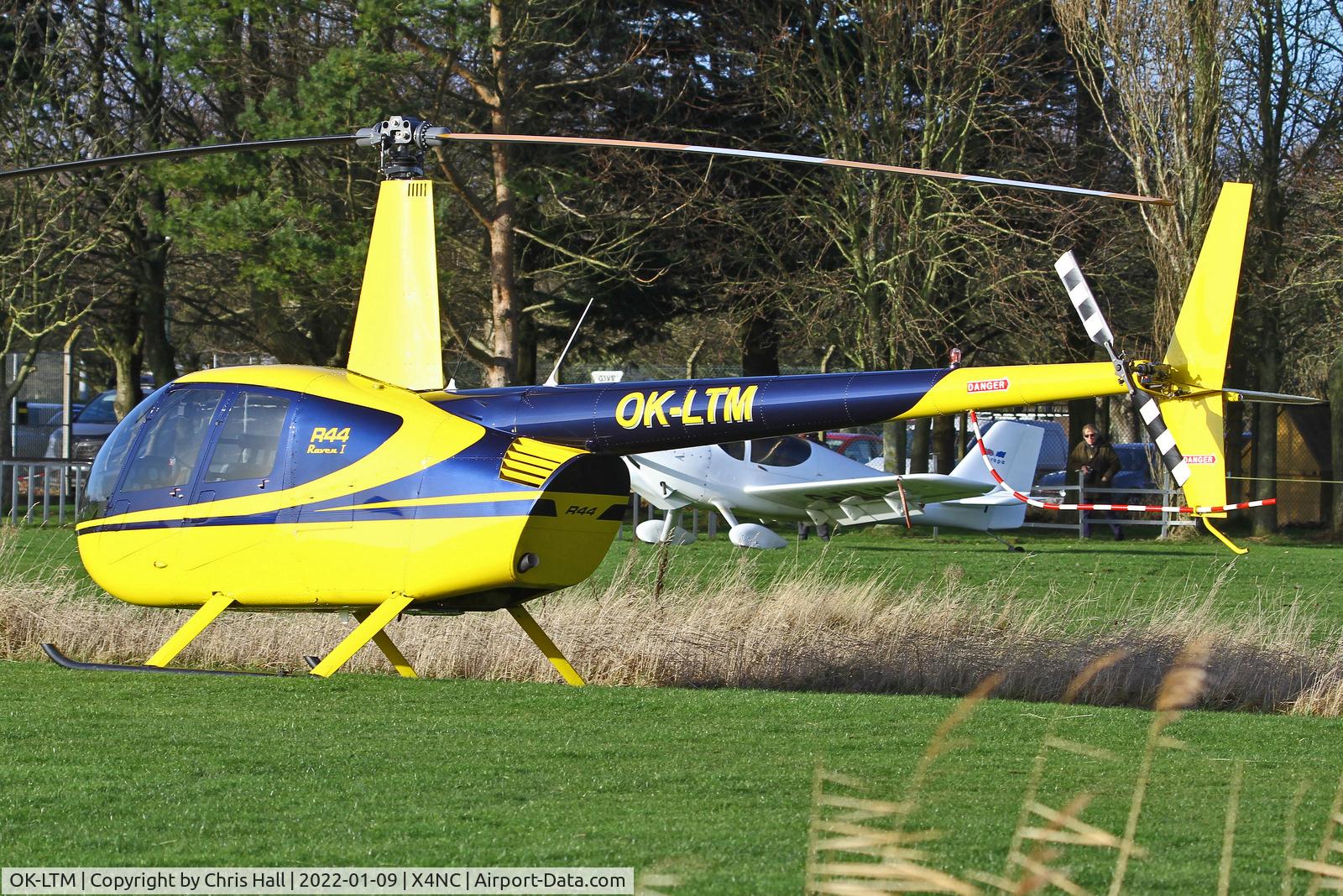 OK-LTM, 2008 Robinson R44 Raven I C/N 1833, North Coates Brass Monkey fly in