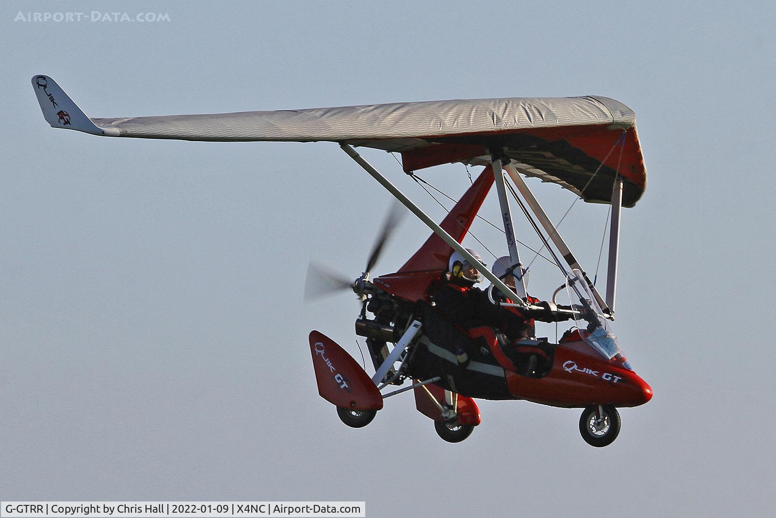 G-GTRR, 2012 P&M Aviation Quik GTR C/N 8618, North Coates Brass Monkey fly in