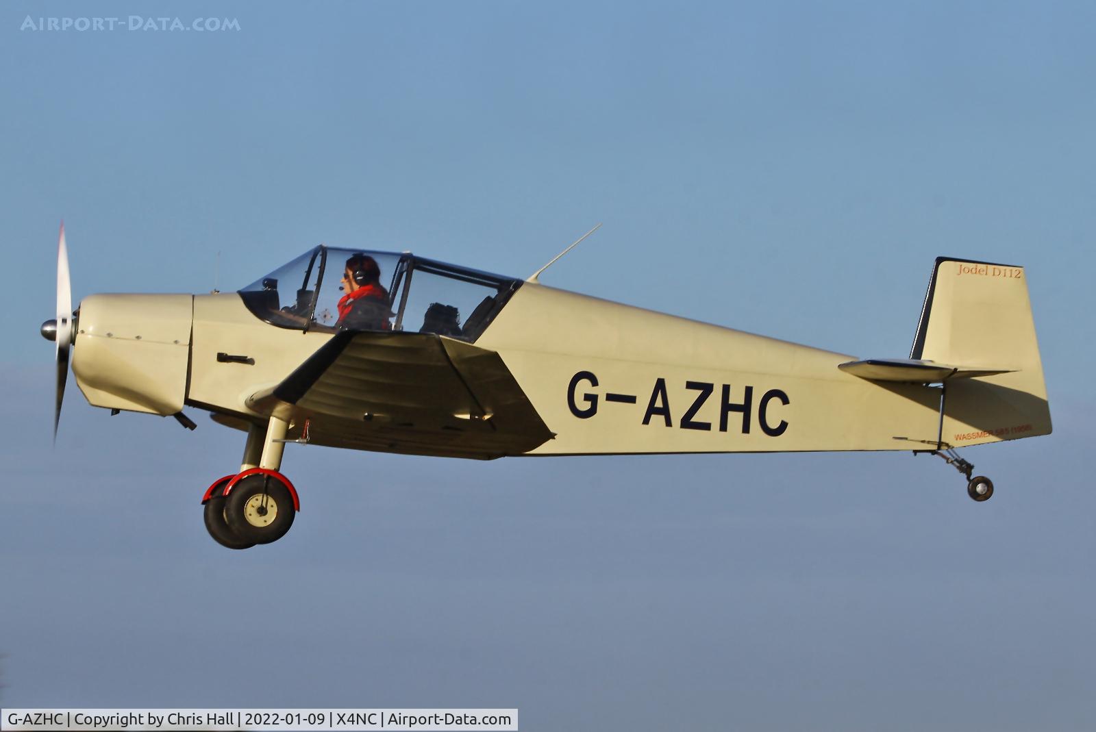 G-AZHC, 1958 Wassmer (Jodel) D-112 Club C/N 585, North Coates Brass Monkey fly in