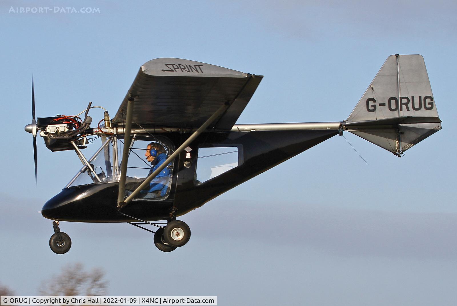 G-ORUG, 2003 Thruster T600N 450 C/N 0033-T600N-080, North Coates Brass Monkey fly in