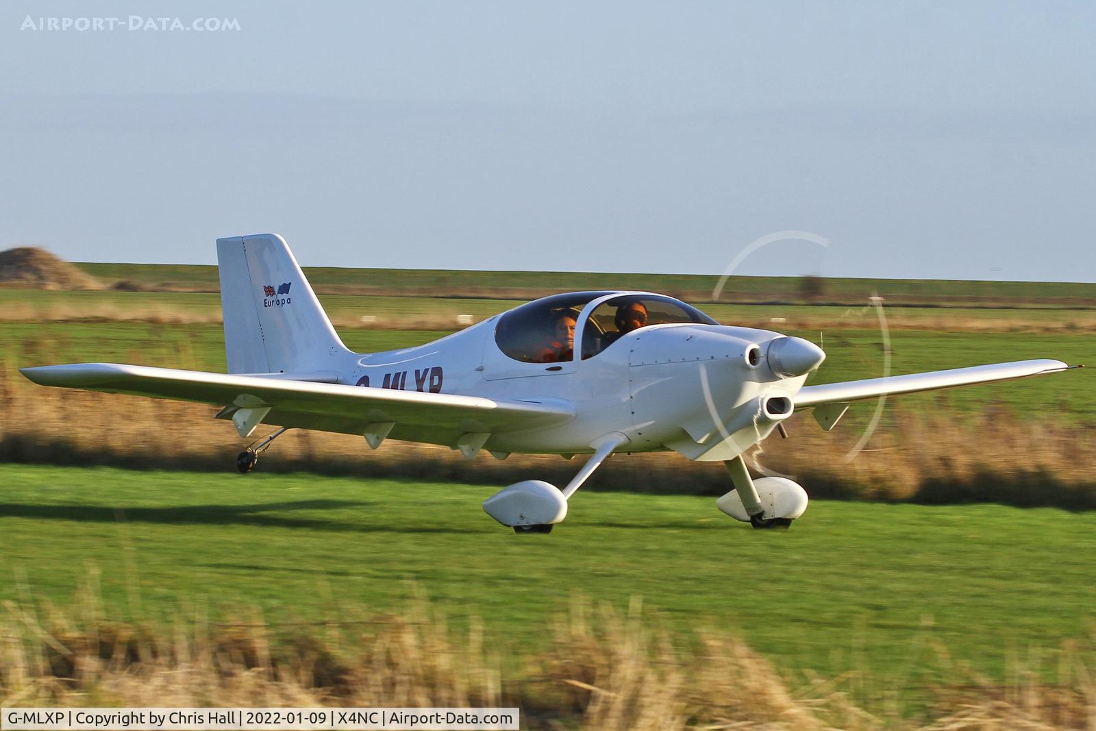 G-MLXP, 2013 Europa  C/N PFA 247-12974, North Coates Brass Monkey fly in