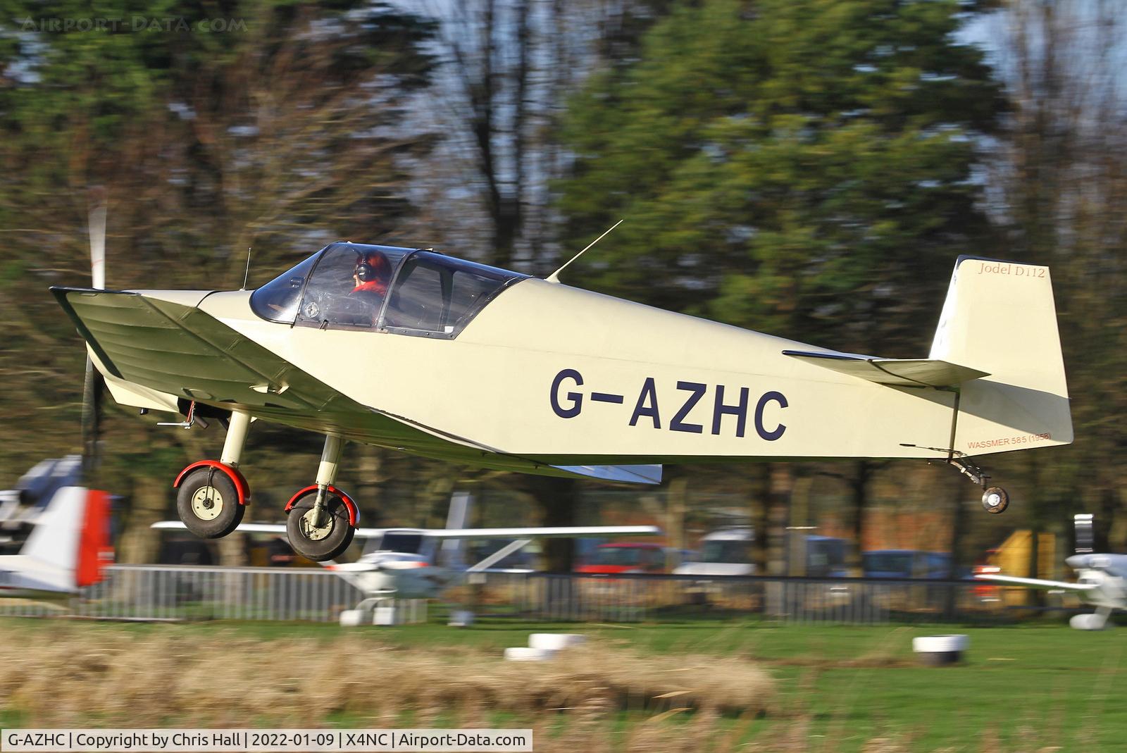 G-AZHC, 1958 Wassmer (Jodel) D-112 Club C/N 585, North Coates Brass Monkey fly in