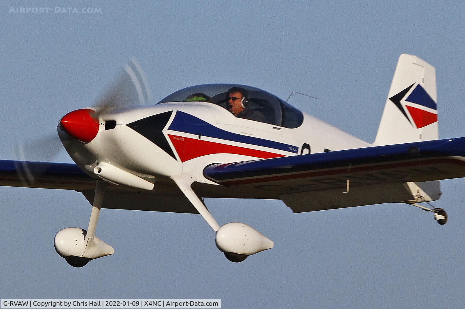 G-RVAW, 2000 Vans RV-6 C/N PFA 181-13234, North Coates Brass Monkey fly in