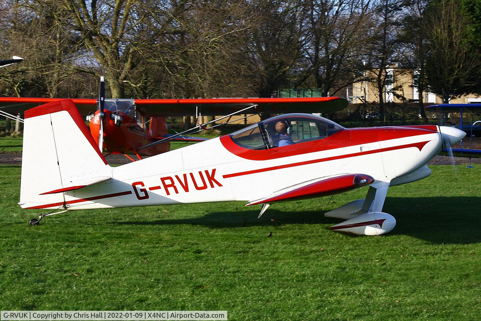 G-RVUK, 2006 Vans RV-7 C/N PFA 323-14441, North Coates Brass Monkey fly in