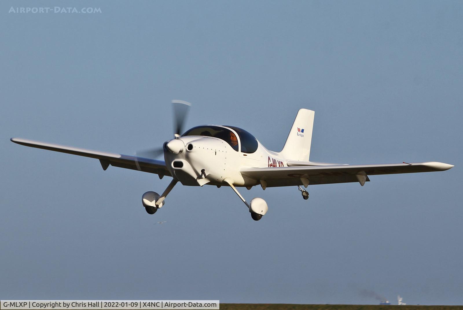 G-MLXP, 2013 Europa  C/N PFA 247-12974, North Coates Brass Monkey fly in