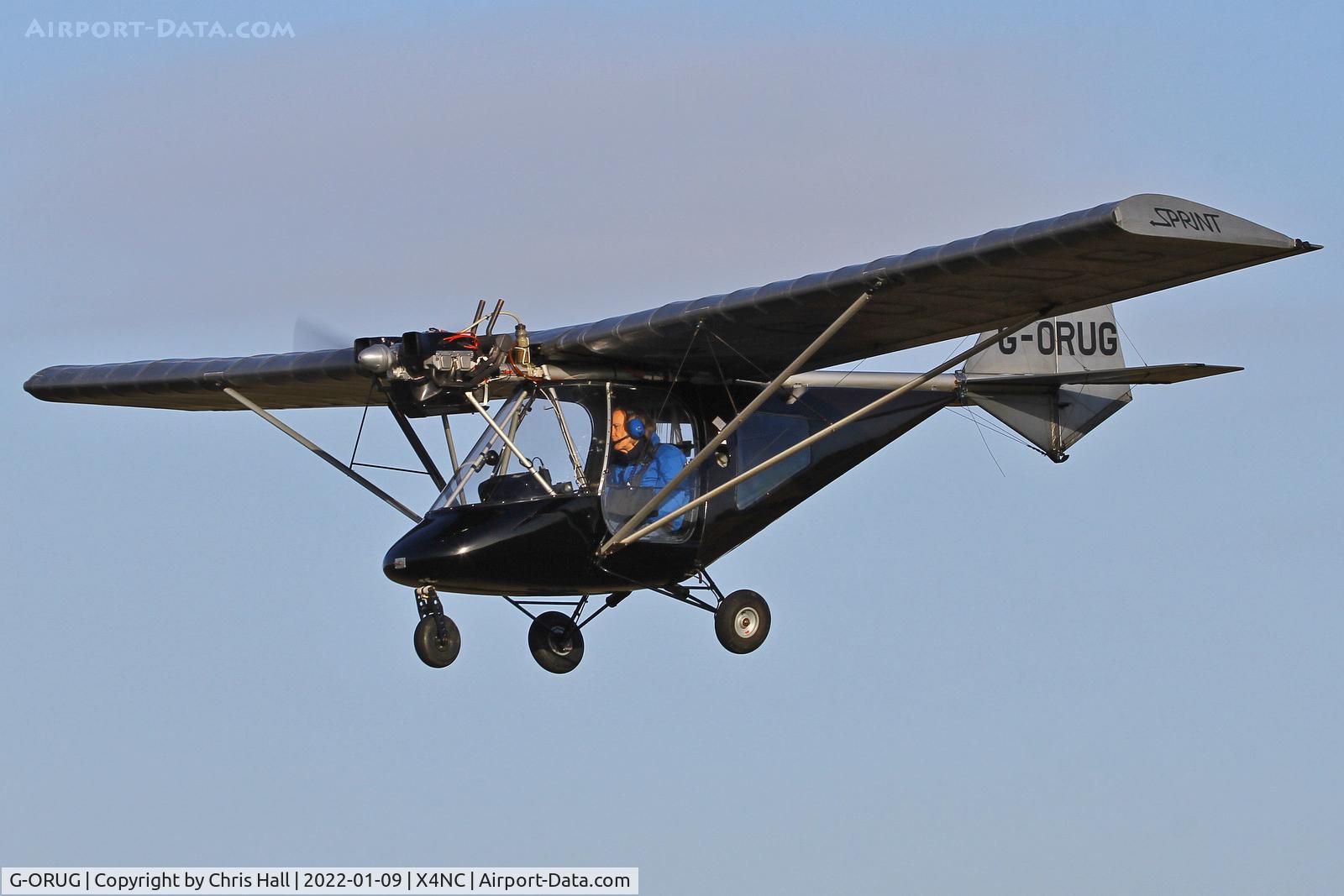 G-ORUG, 2003 Thruster T600N 450 C/N 0033-T600N-080, North Coates Brass Monkey fly in