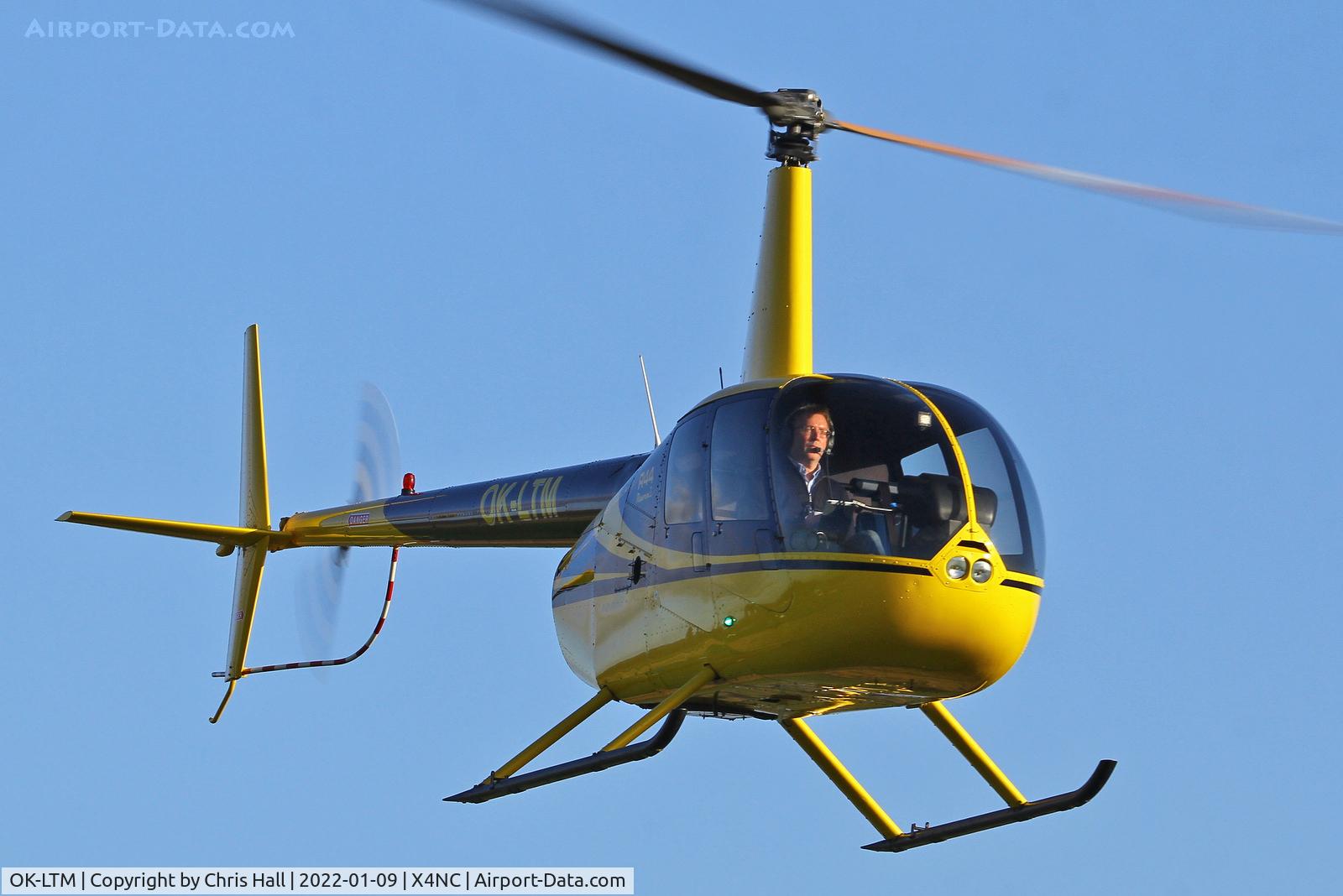 OK-LTM, 2008 Robinson R44 Raven I C/N 1833, North Coates Brass Monkey fly in