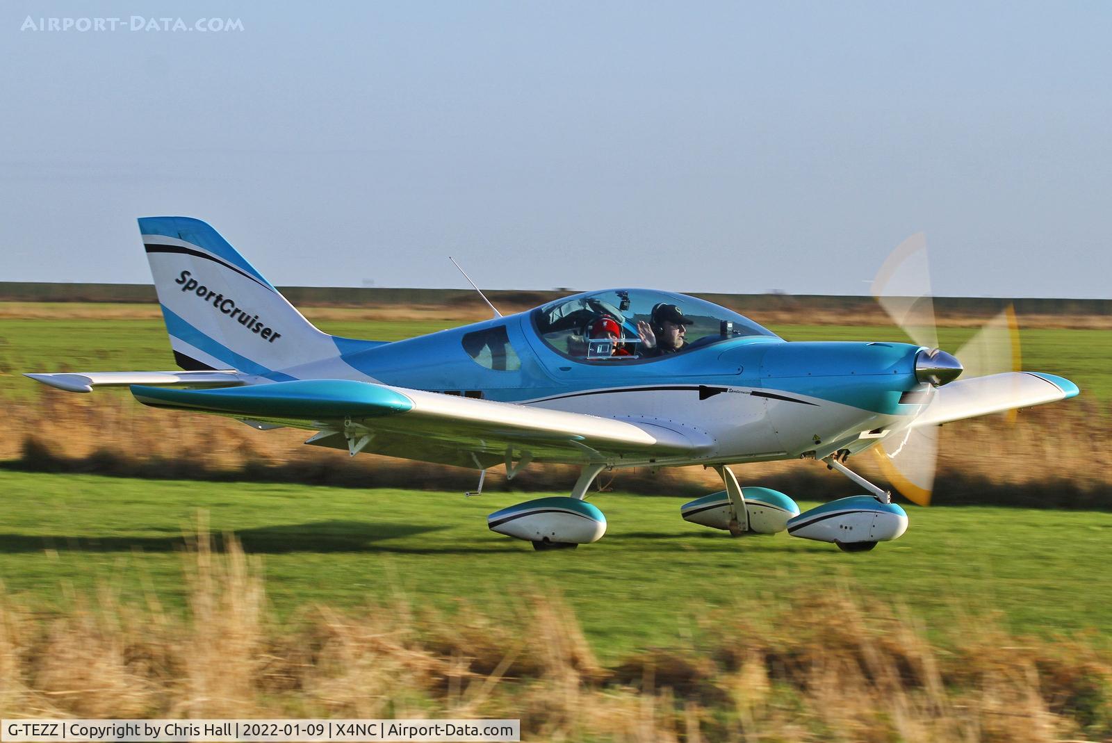 G-TEZZ, 2009 CZAW Sport Cruiser C/N LAA 338-14863, North Coates Brass Monkey fly in