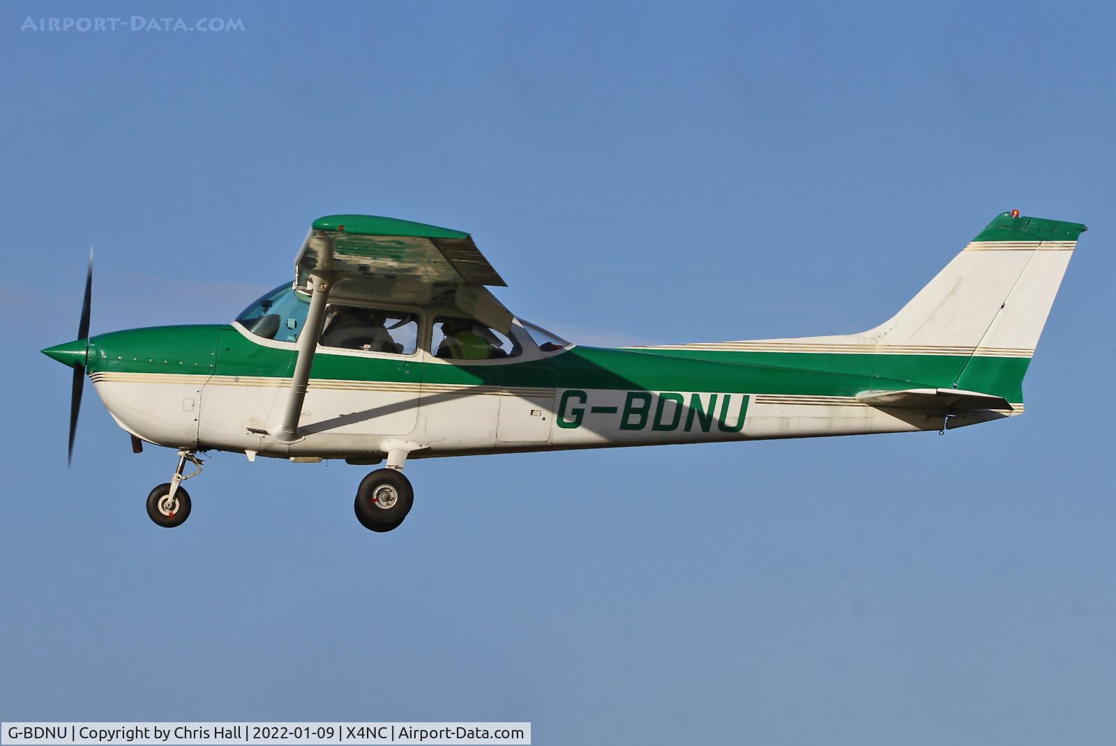 G-BDNU, 1976 Reims F172M Skyhawk Skyhawk C/N 1405, North Coates Brass Monkey fly in