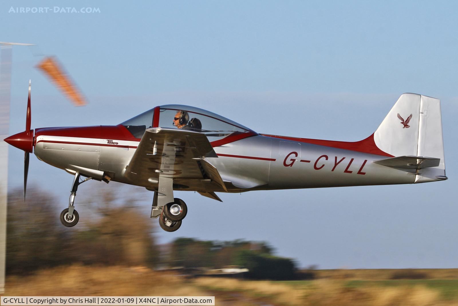G-CYLL, 2006 Sequoia F-8L C/N PFA 100-14572, North Coates Brass Monkey fly in