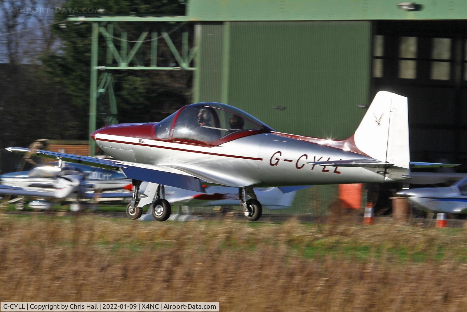 G-CYLL, 2006 Sequoia F-8L C/N PFA 100-14572, North Coates Brass Monkey fly in