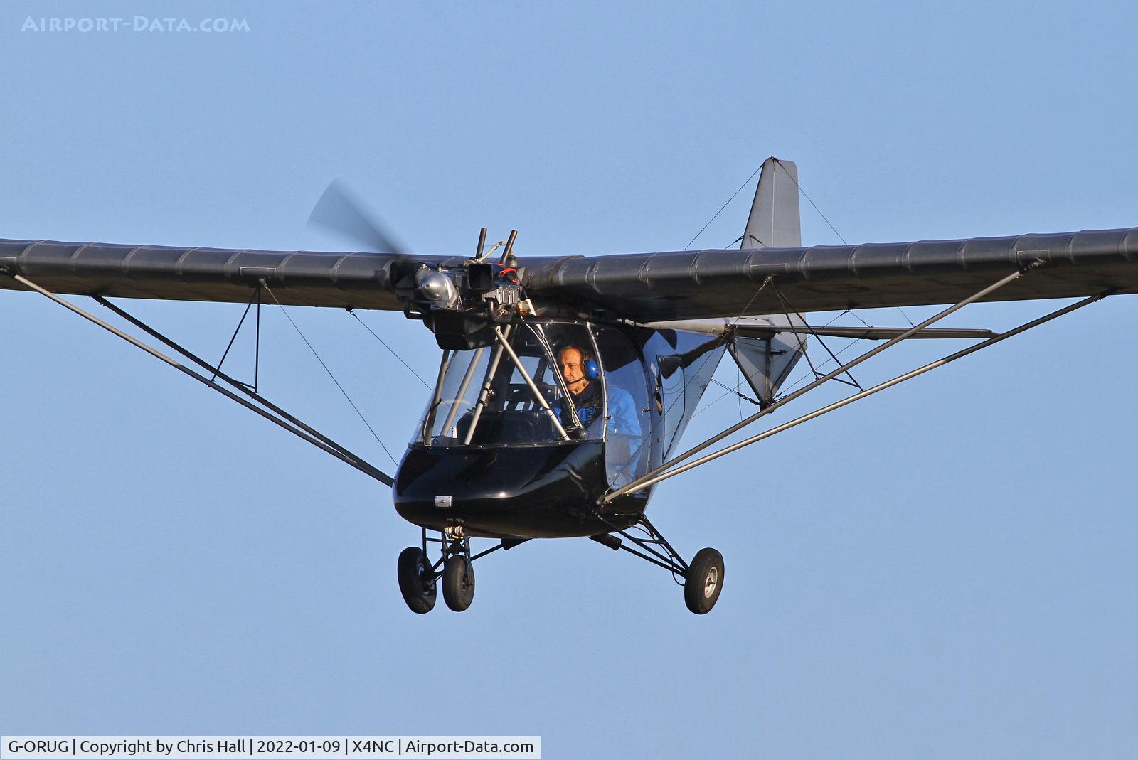 G-ORUG, 2003 Thruster T600N 450 C/N 0033-T600N-080, North Coates Brass Monkey fly in