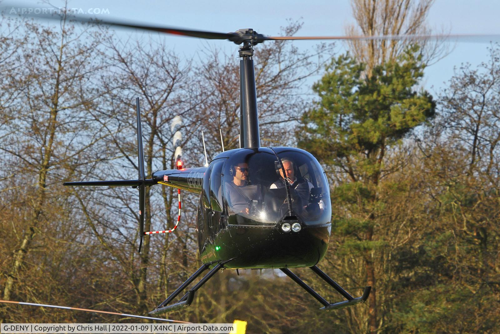 G-DENY, 2017 Robinson R44 Raven II C/N 14044, North Coates Brass Monkey fly in