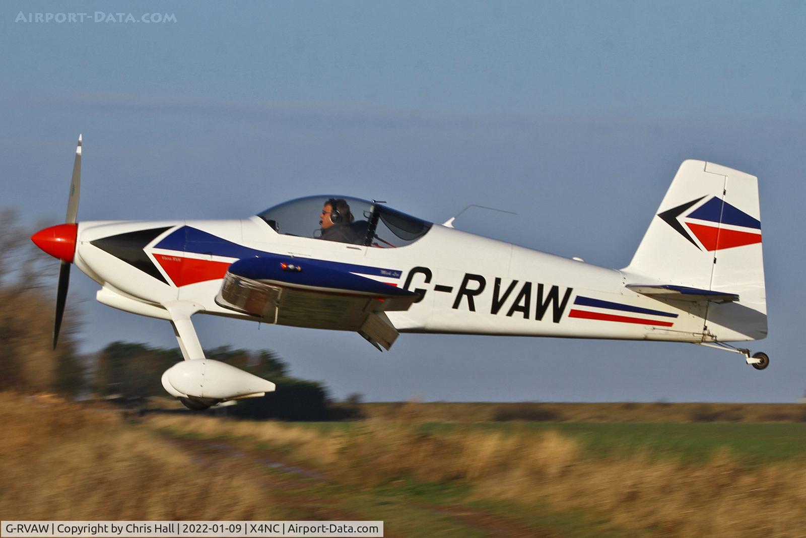 G-RVAW, 2000 Vans RV-6 C/N PFA 181-13234, North Coates Brass Monkey fly in