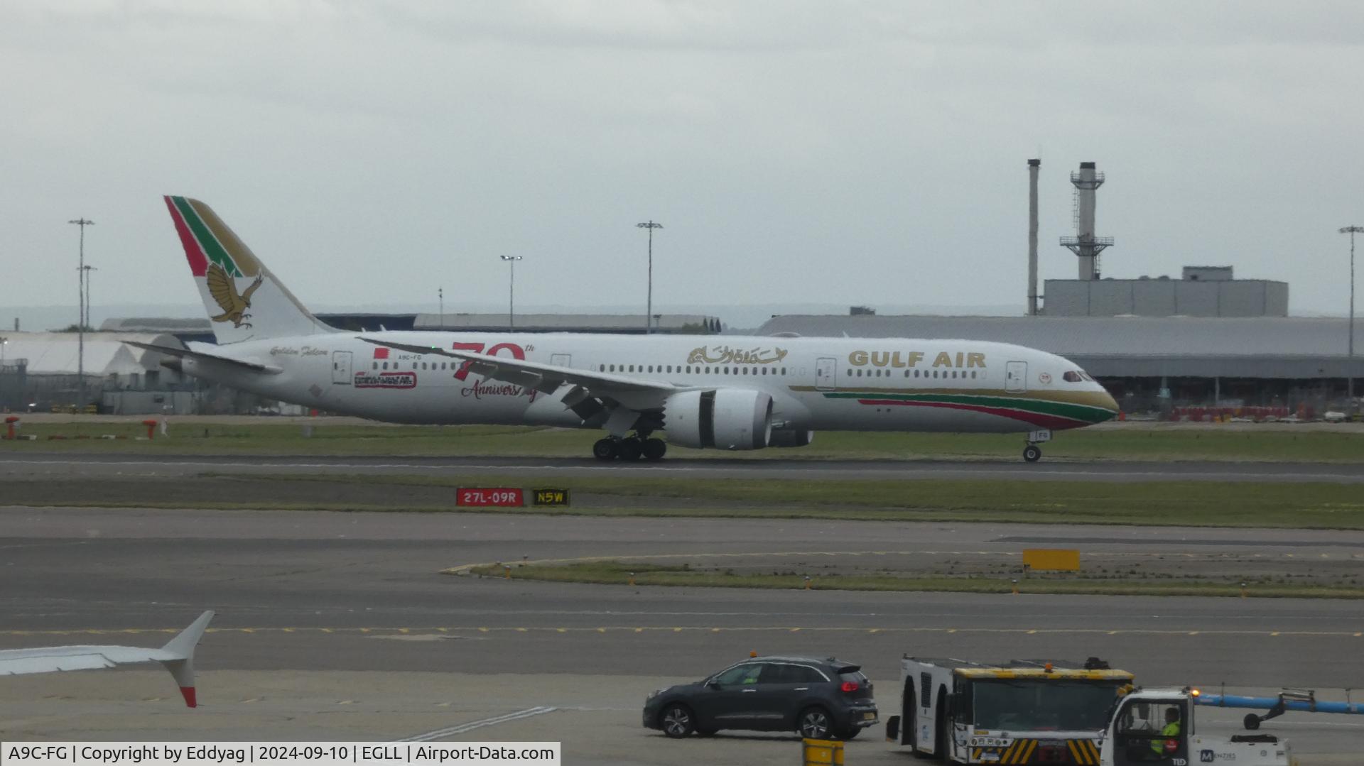 A9C-FG, 2019 Boeing 787-9 Dreamliner C/N 39986, Gulf Air