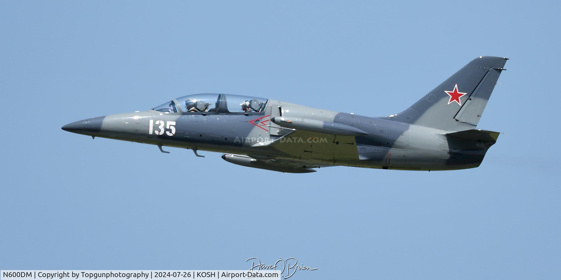 N600DM, 1984 Aero L-39 Albatros C/N 432935, Oshkosh 24
