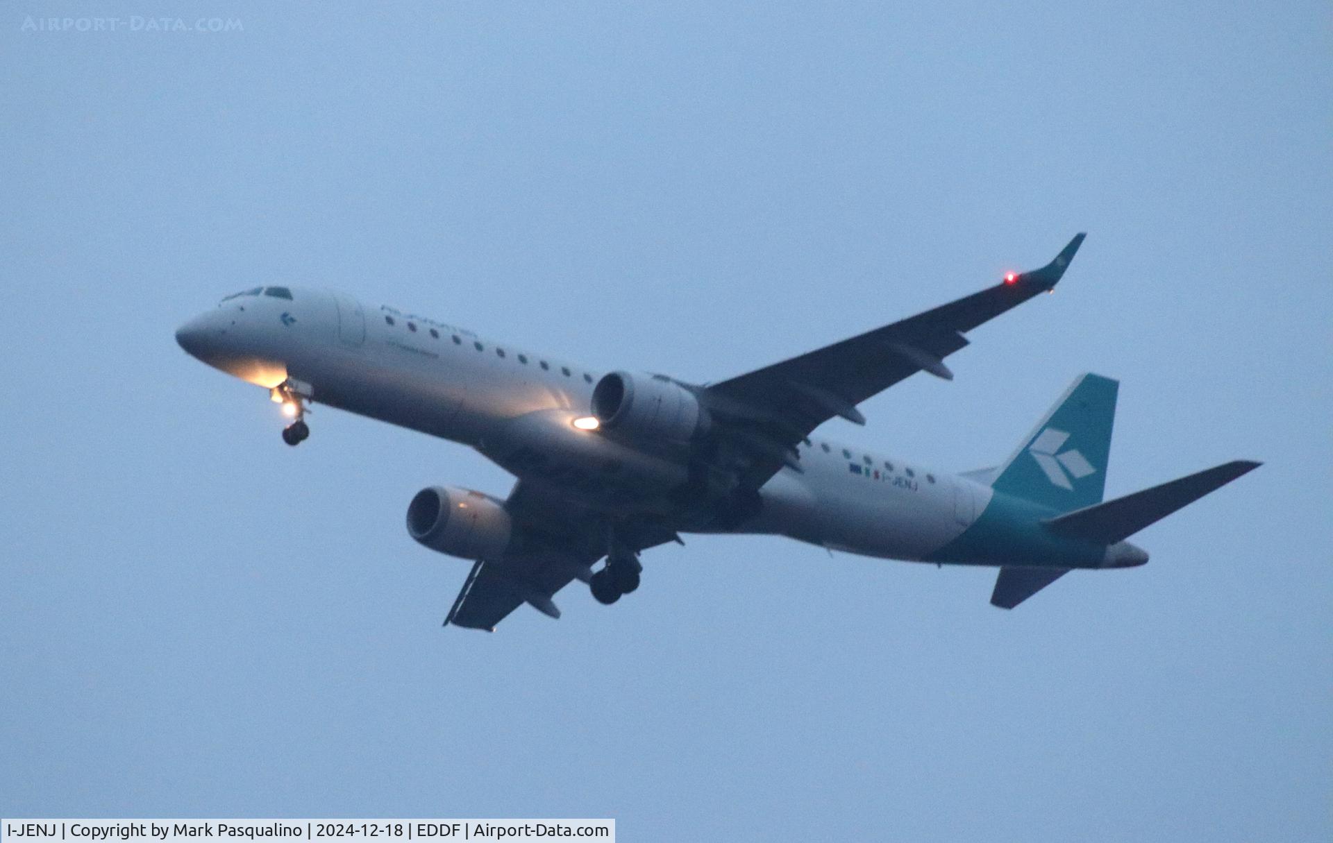 I-JENJ, 2010 Embraer 190LR (ERJ-190-100LR) C/N 376, ERJ-190-100LR