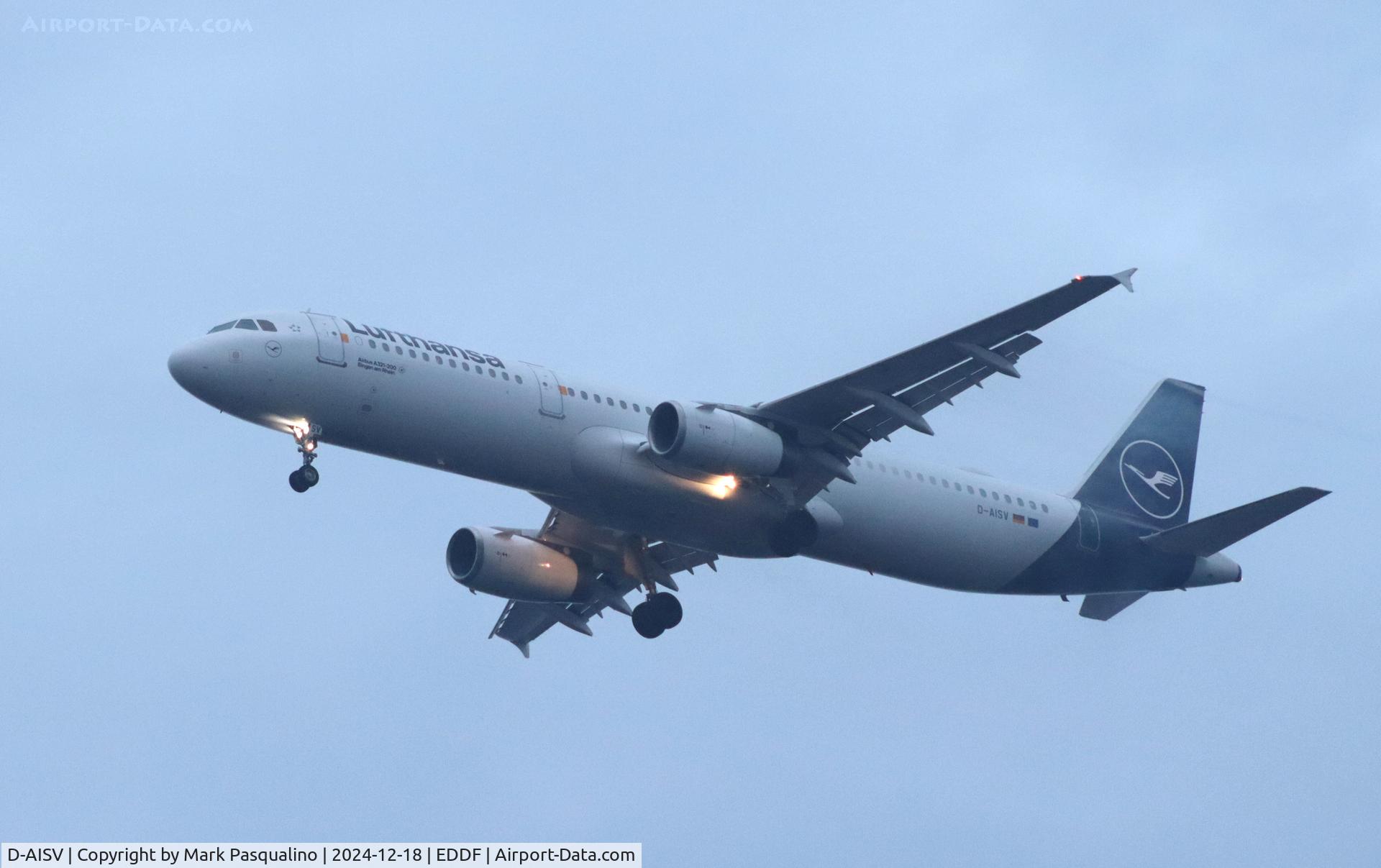 D-AISV, 2009 Airbus A321-231 C/N 4050, Airbus A321-231