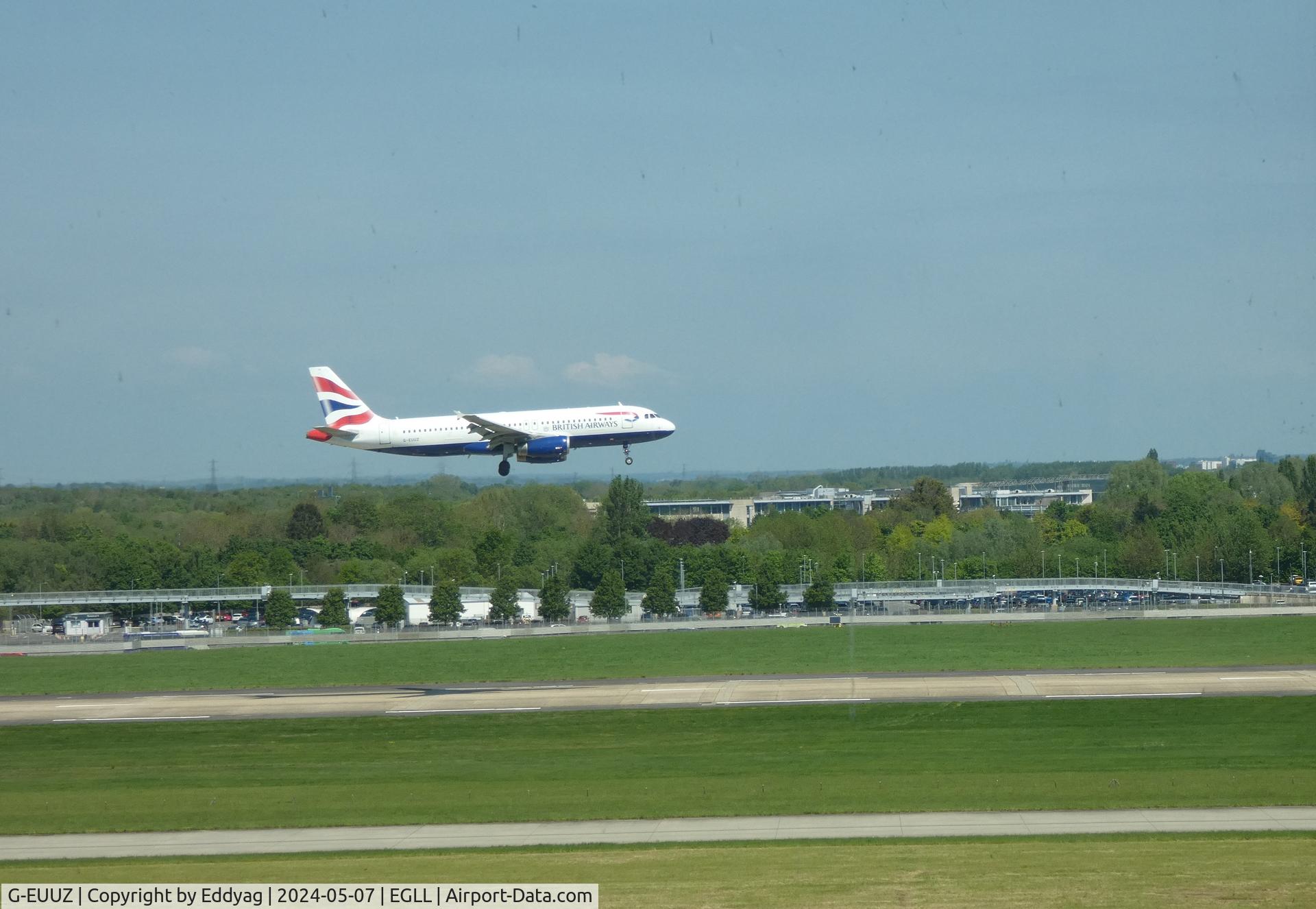G-EUUZ, 2008 Airbus A320-232 C/N 3649, British Airways