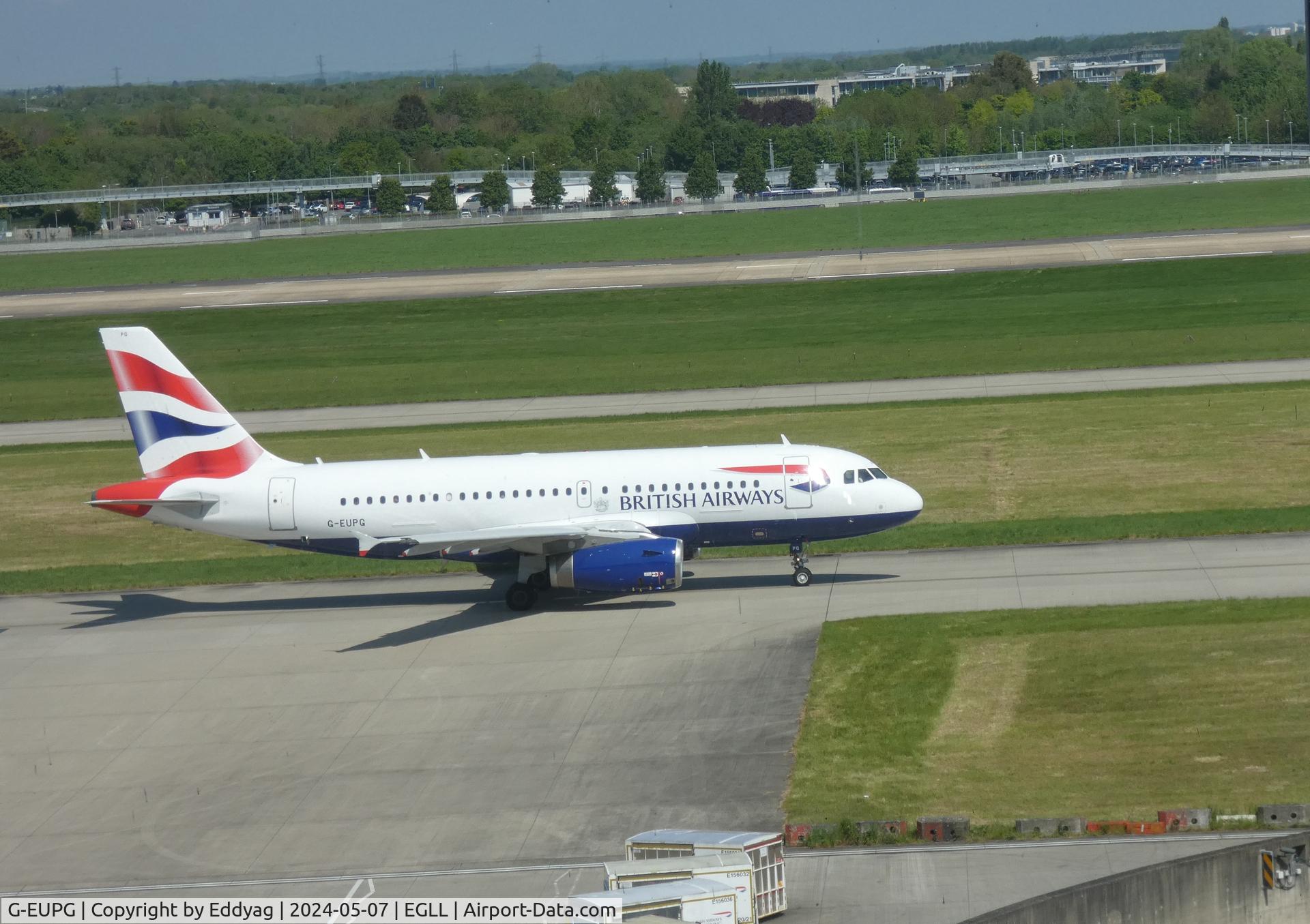 G-EUPG, 2000 Airbus A319-131 C/N 1222, British Airways