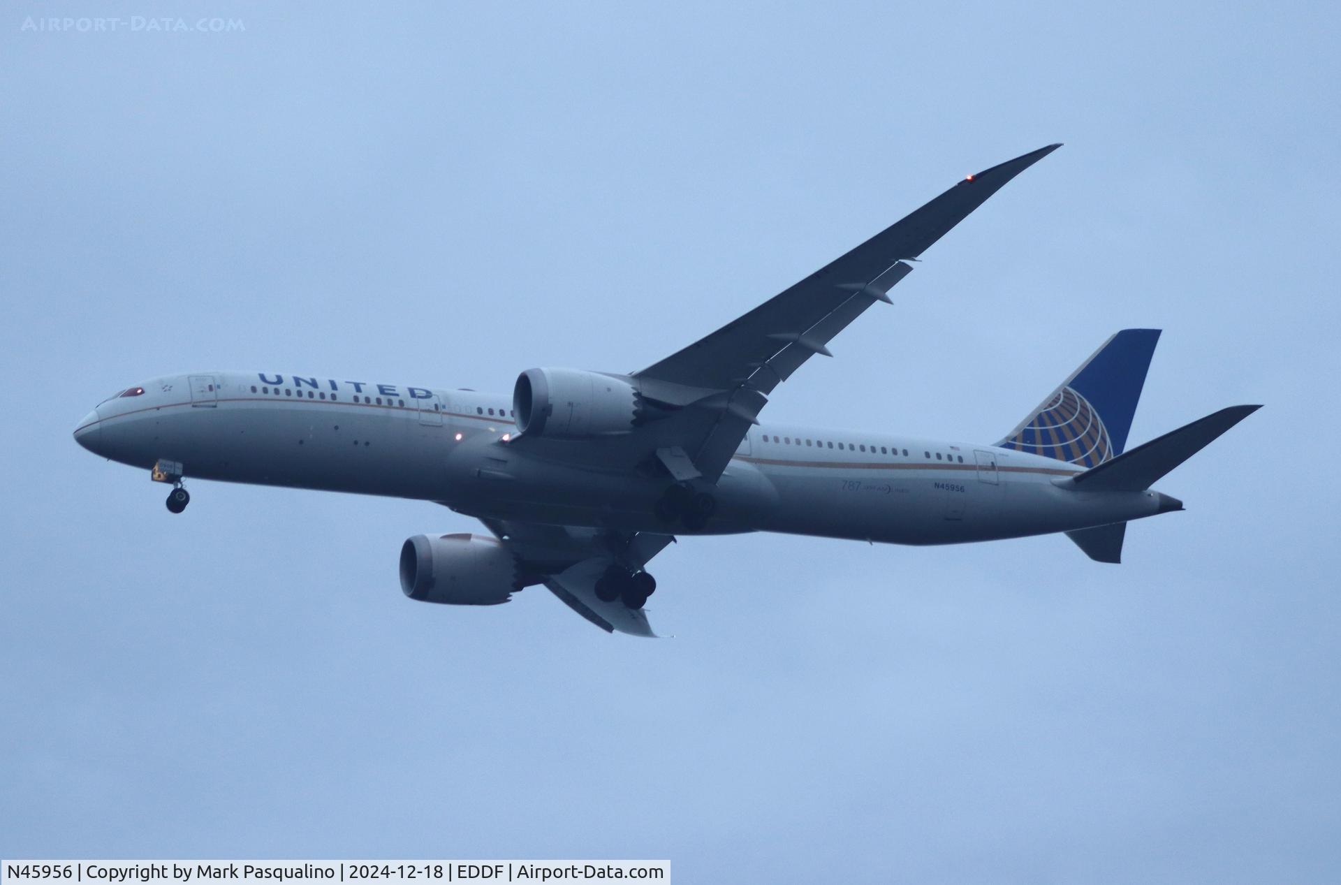 N45956, 2015 Boeing 787-9 Dreamliner C/N 40918, Boeing 787-9 Dreamliner