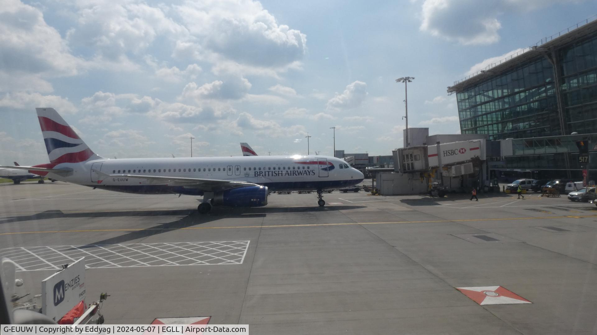 G-EUUW, 2008 Airbus A320-232 C/N 3499, British Airways