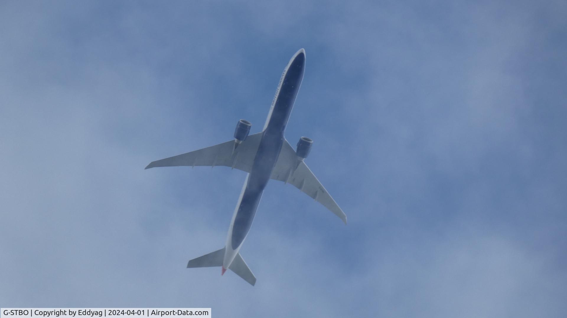 G-STBO, 2020 Boeing 777-300/ER C/N 66584, British Airways