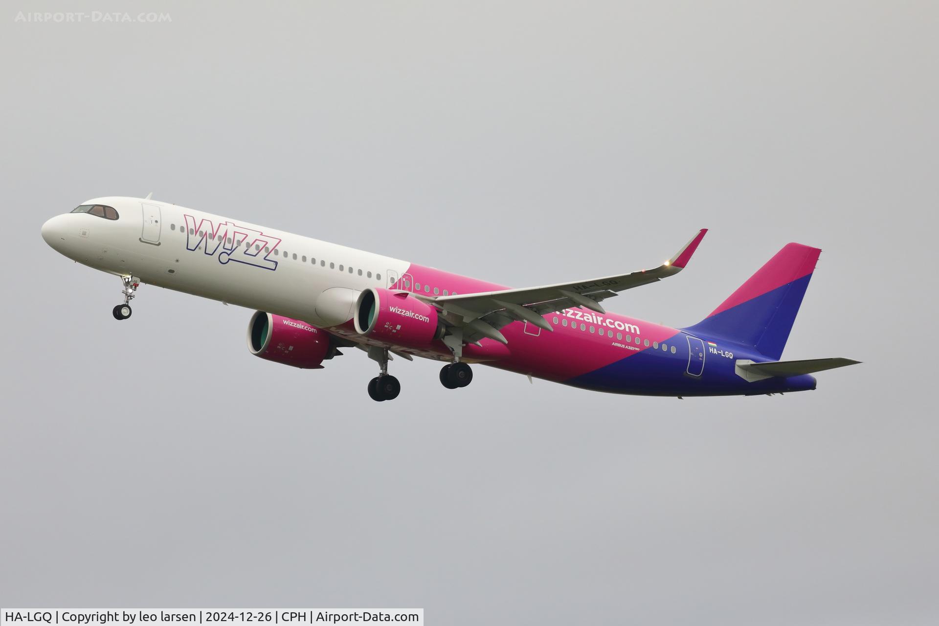 HA-LGQ, 2024 Airbus A321-271N C/N 12196, Copenhagen 26.12.2024