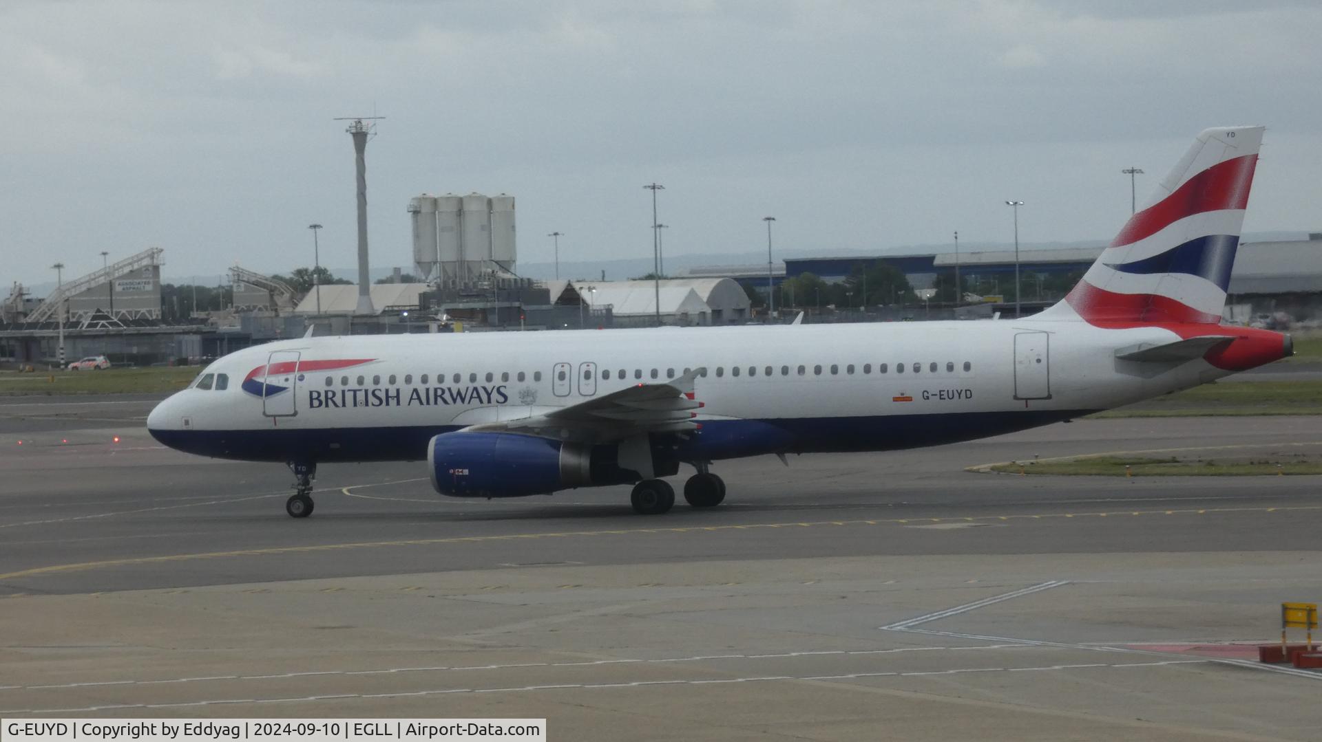 G-EUYD, 2008 Airbus A320-232 C/N 3726, British Airways