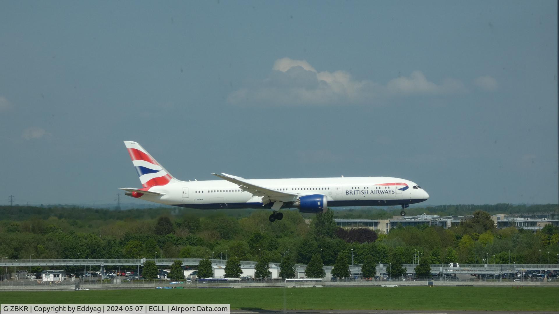 G-ZBKR, 2018 Boeing 787-9 Dreamliner C/N 60627, British Airways