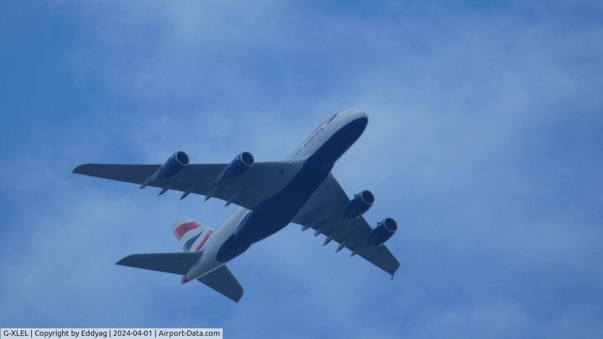 G-XLEL, 2016 Airbus A380-841 C/N 215, British Airways