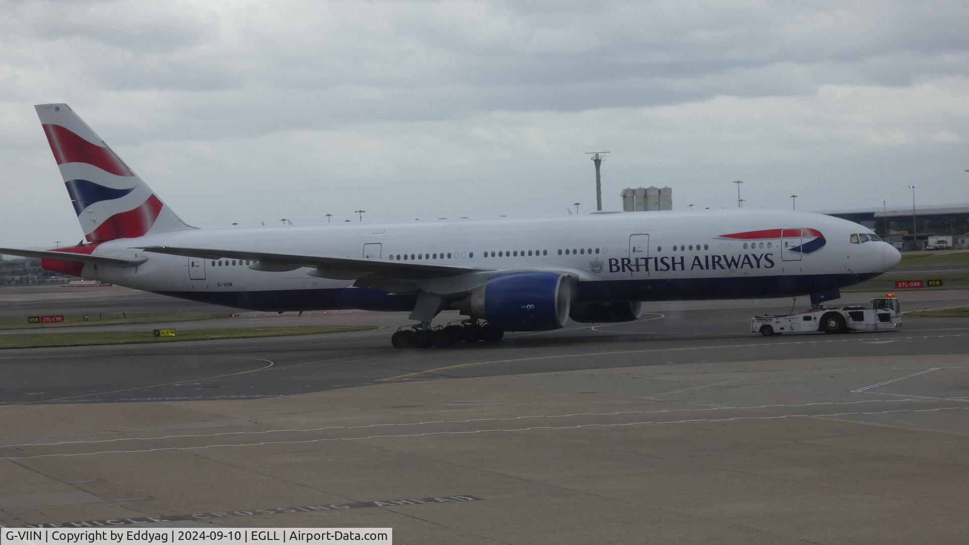 G-VIIN, 1998 Boeing 777-236 C/N 29319, British Airways