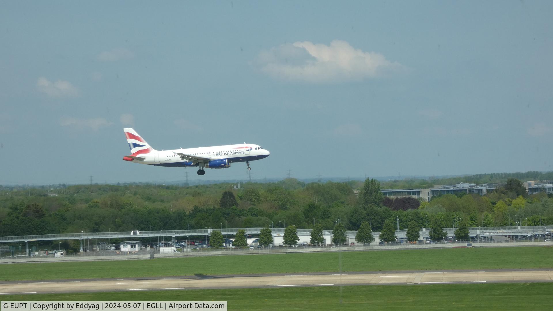 G-EUPT, 2000 Airbus A319-131 C/N 1380, British Airways