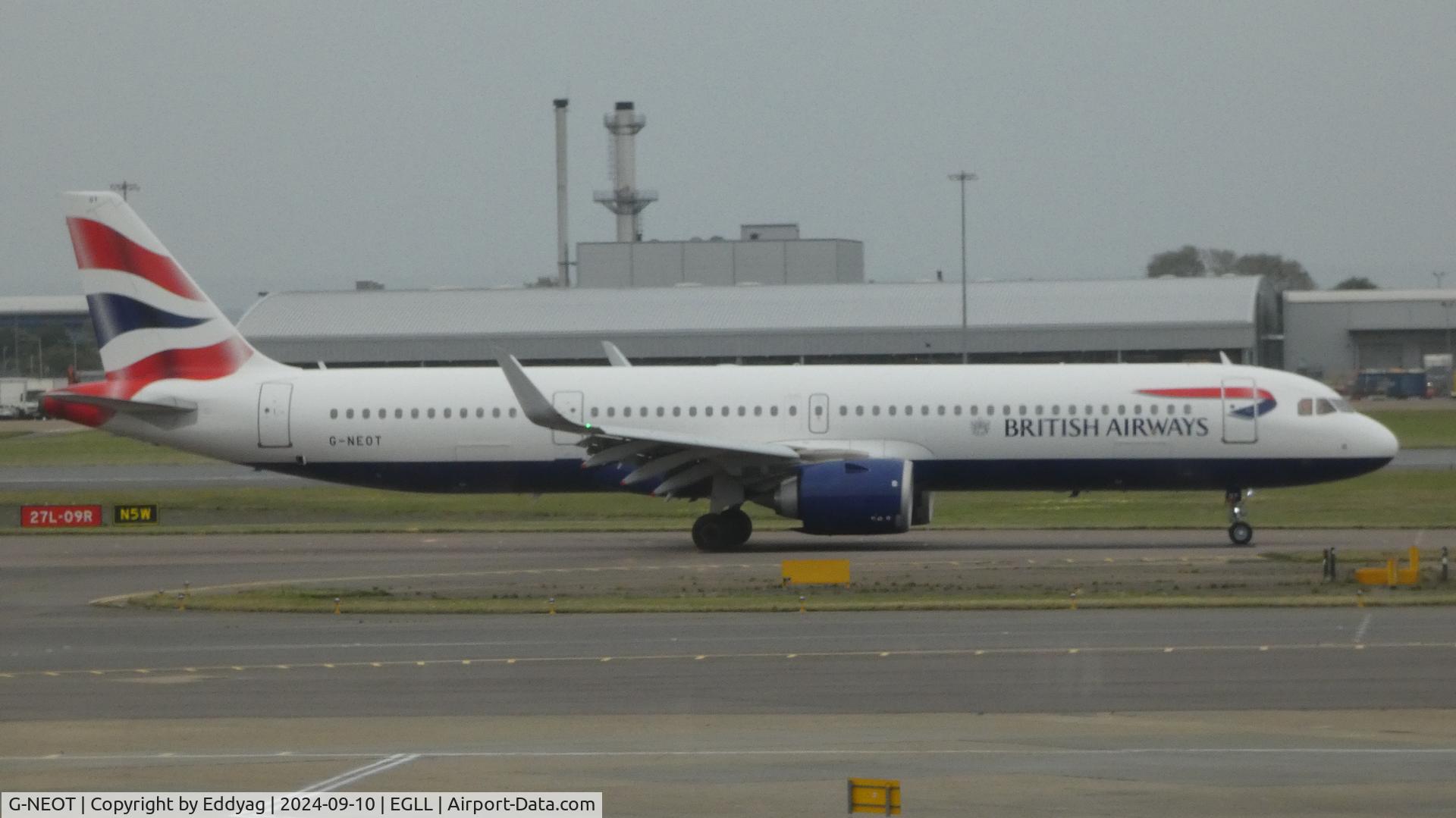 G-NEOT, 2019 Airbus A321-251NX C/N 8718, British Airways
