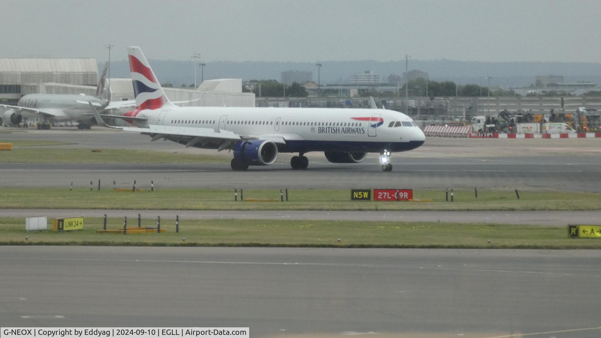 G-NEOX, 2019 Airbus A321-251NX C/N 9162, British Airways