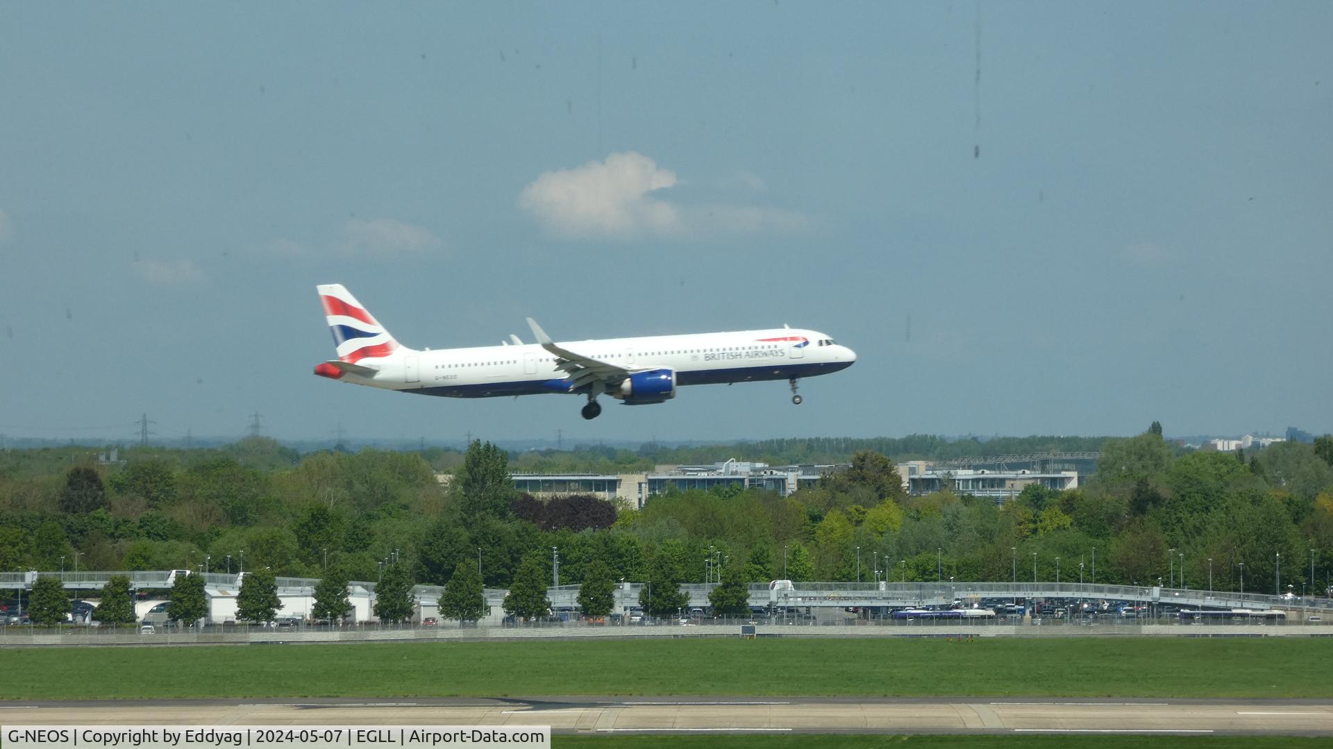 G-NEOS, 2018 Airbus A321-251NX C/N 8637, British Airways