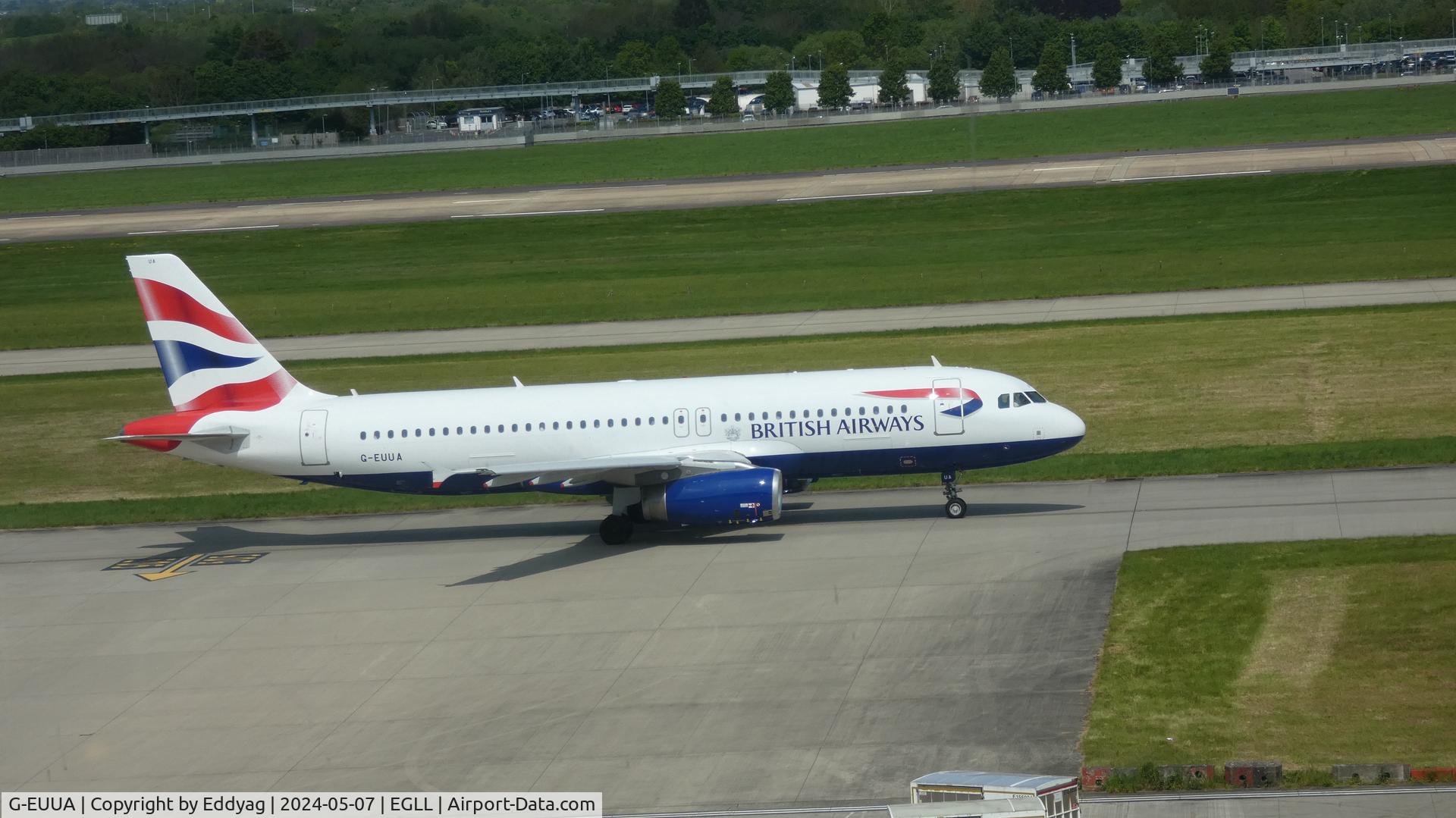 G-EUUA, 2001 Airbus A320-232 C/N 1661, British Airways