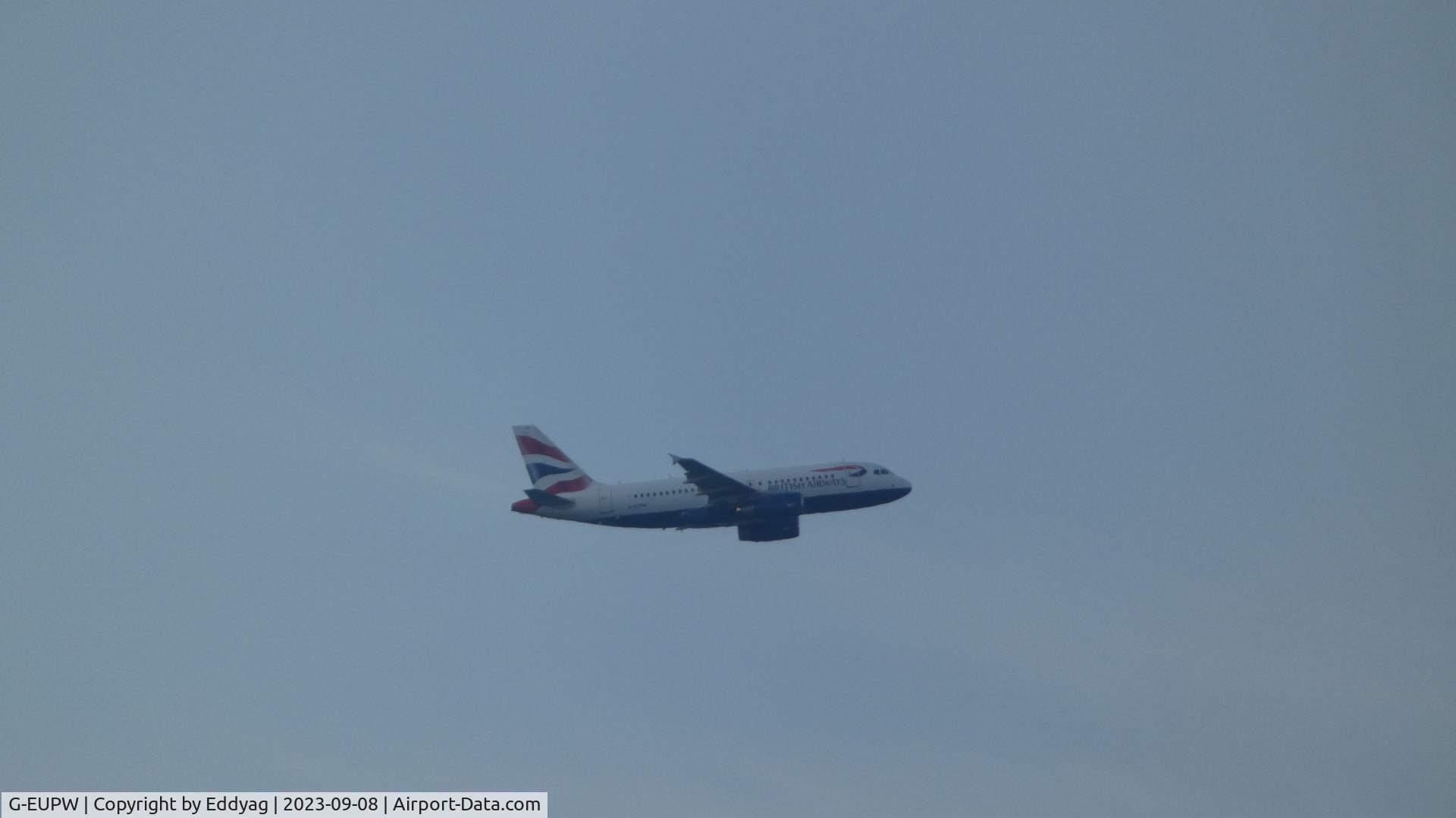 G-EUPW, 2001 Airbus A319-131 C/N 1440, British Airways