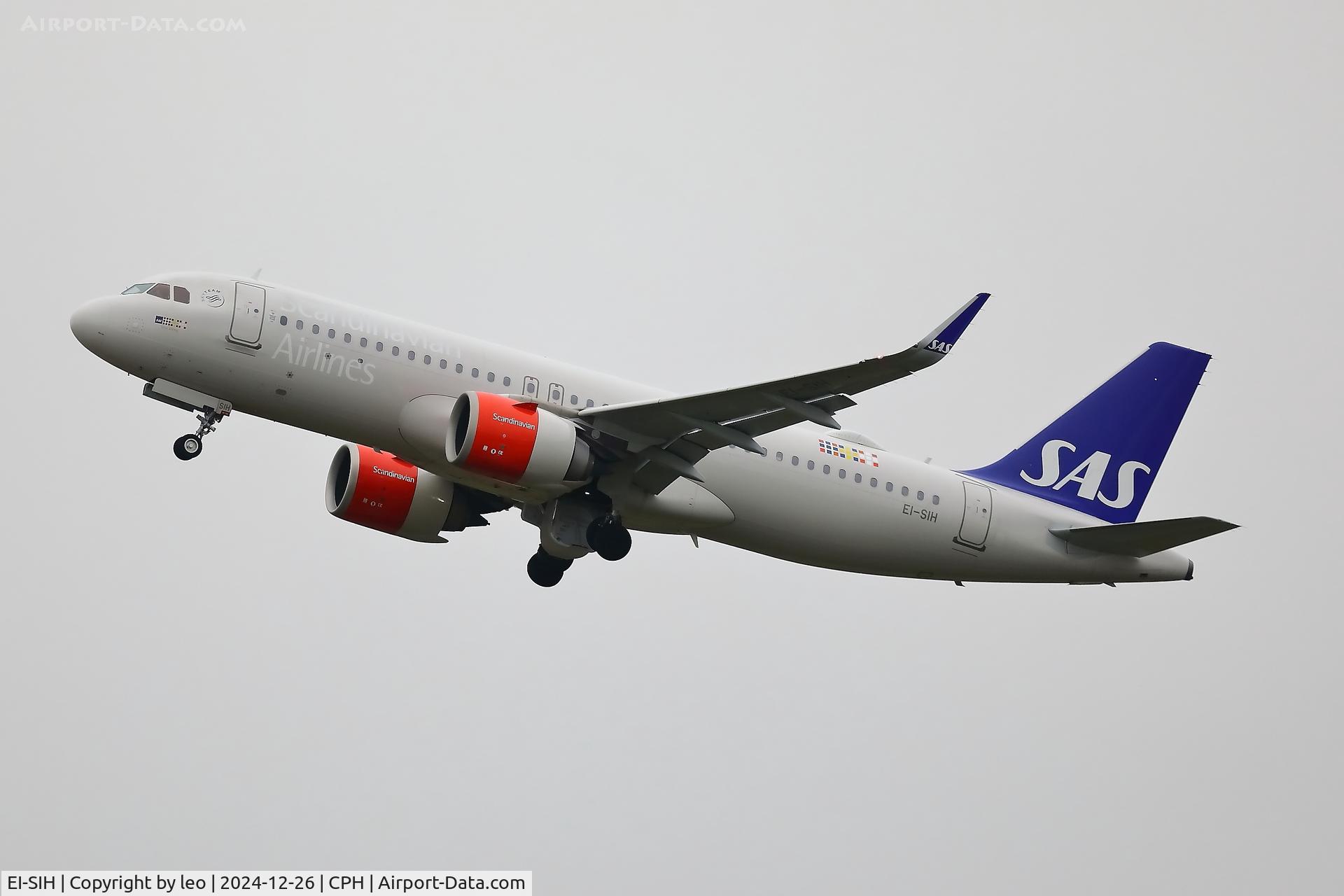 EI-SIH, 2018 Airbus A320-251N C/N 8551, Copenhagen 26.12.2024