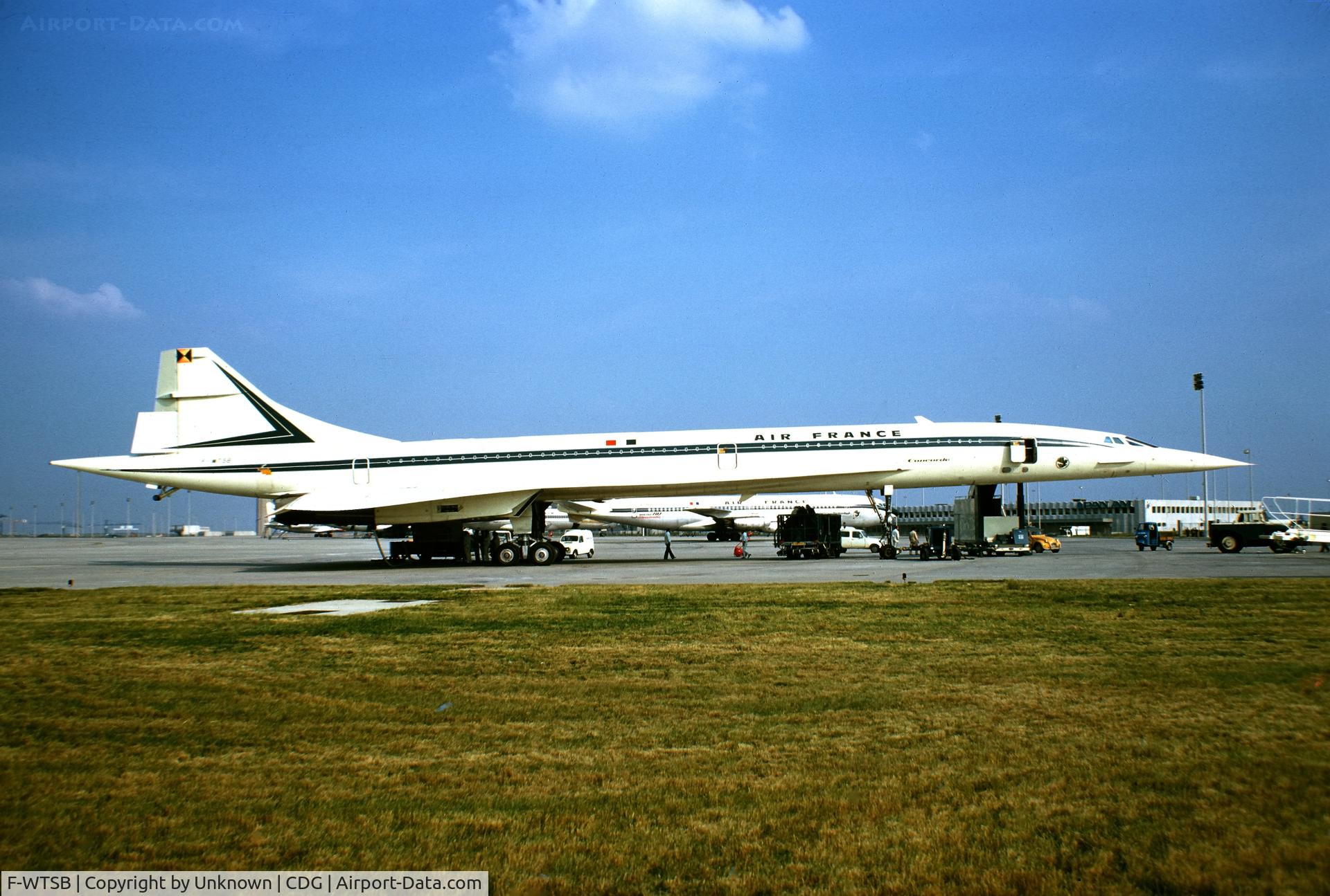 F-WTSB, 1973 Aerospatiale-BAC Concorde 101 C/N 201, Paris