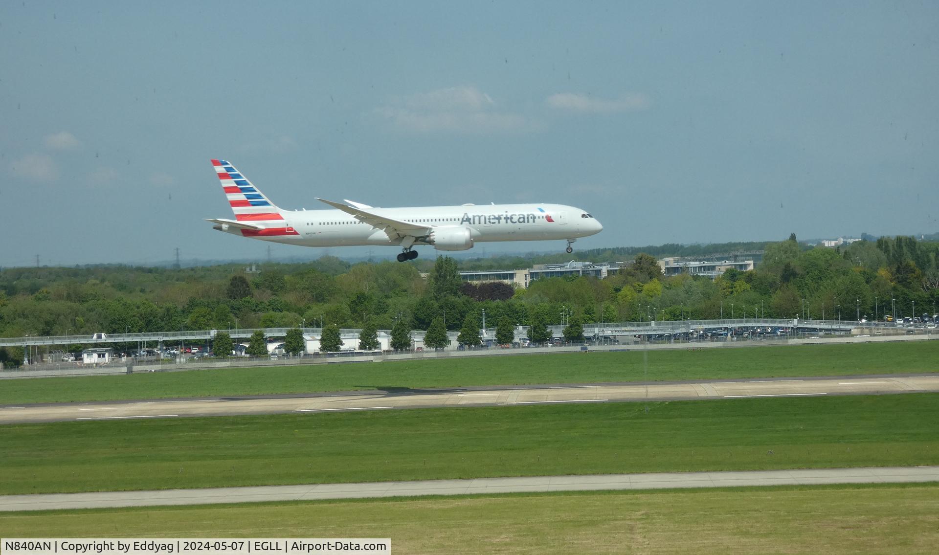 N840AN, 2019 Boeing 787-9 Dreamliner Dreamliner C/N 40656, American Airlines