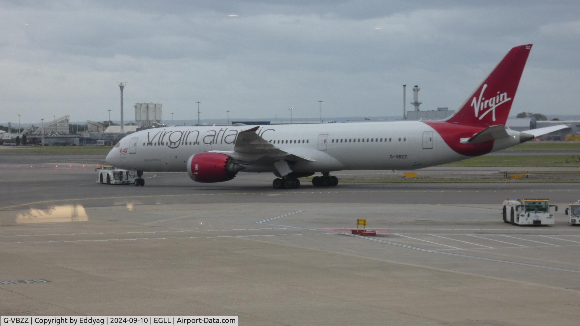 G-VBZZ, 2016 Boeing 787-9 Dreamliner C/N 37976, Virgin Atlantic