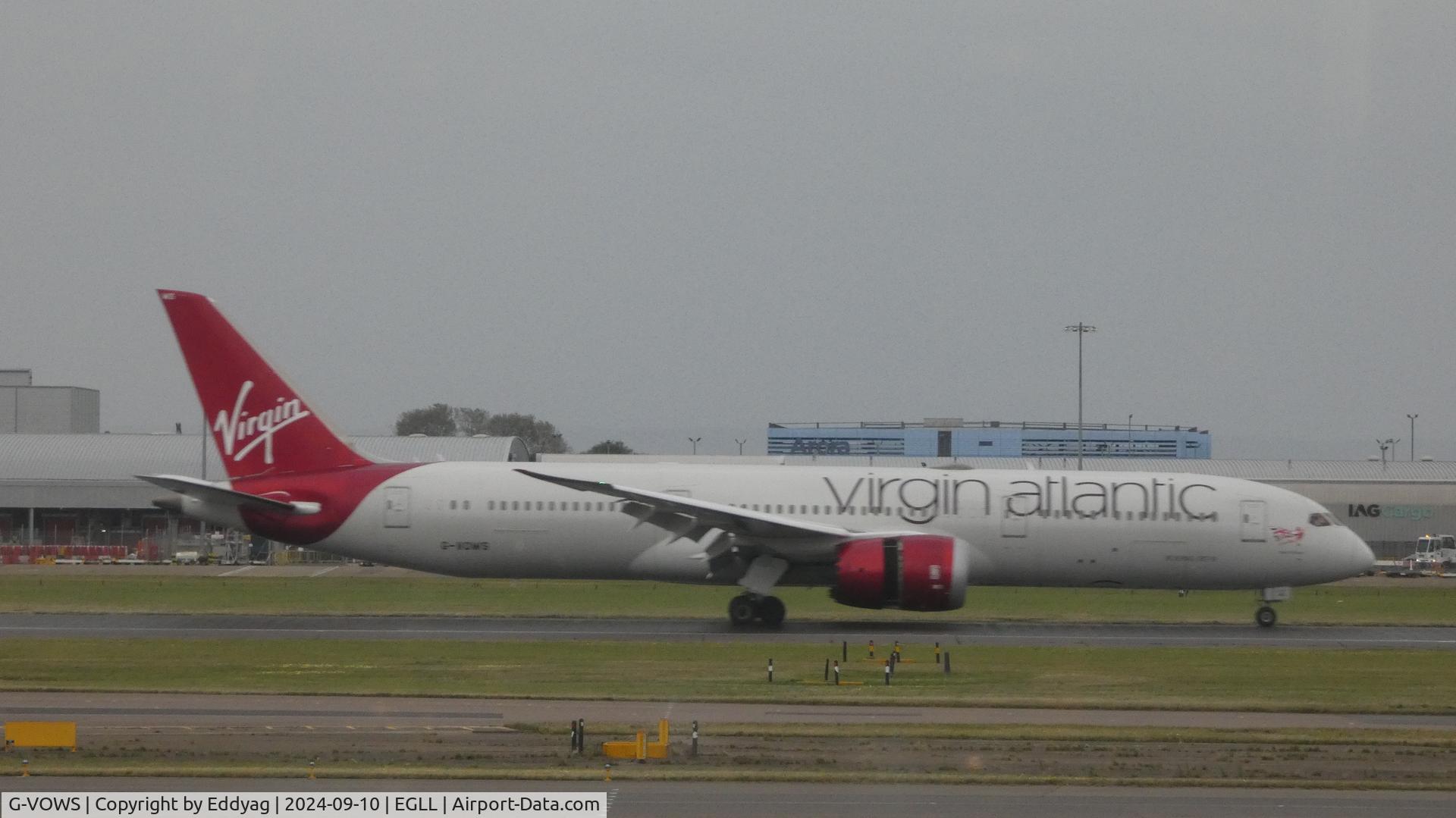 G-VOWS, 2015 Boeing 787-9 Dreamliner C/N 37974, Virgin Atlantic