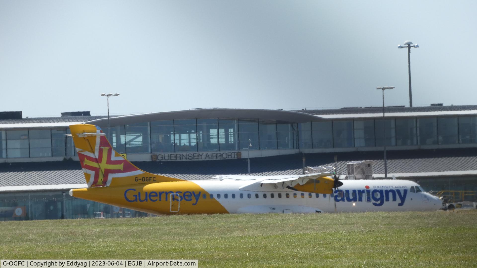 G-OGFC, 2019 ATR 72-212A C/N 1595, Aurigny Air Services