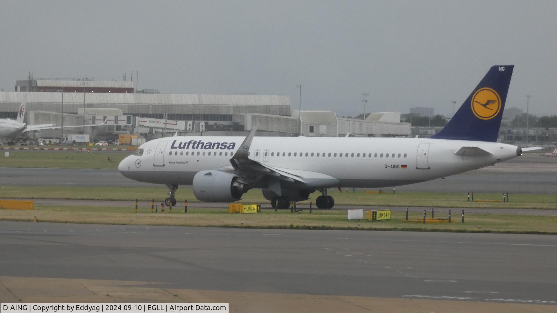 D-AING, 2017 Airbus A320-271N C/N 7588, Lufthansa