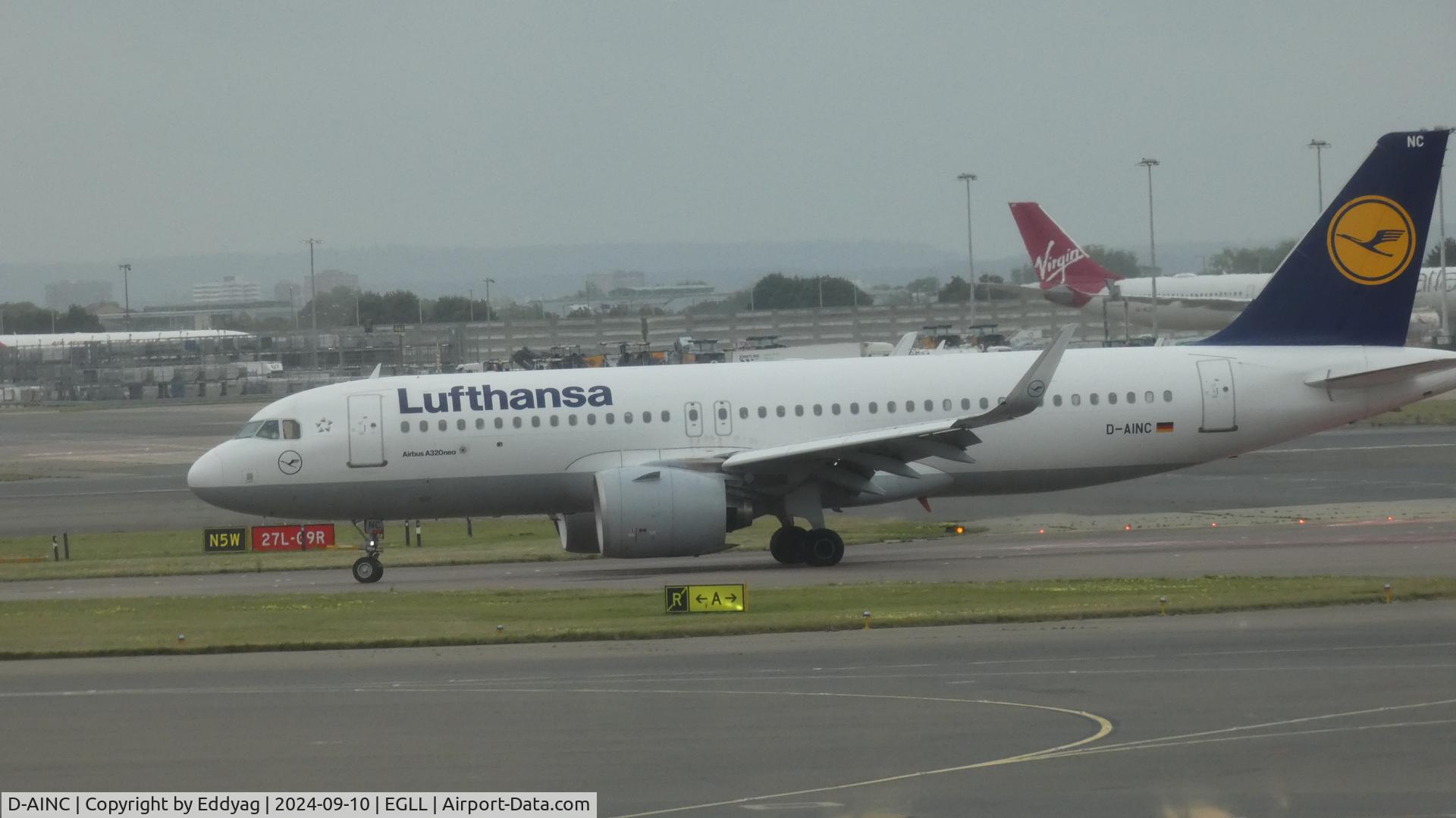 D-AINC, 2016 Airbus A320-271NEO C/N 6920, Lufthansa