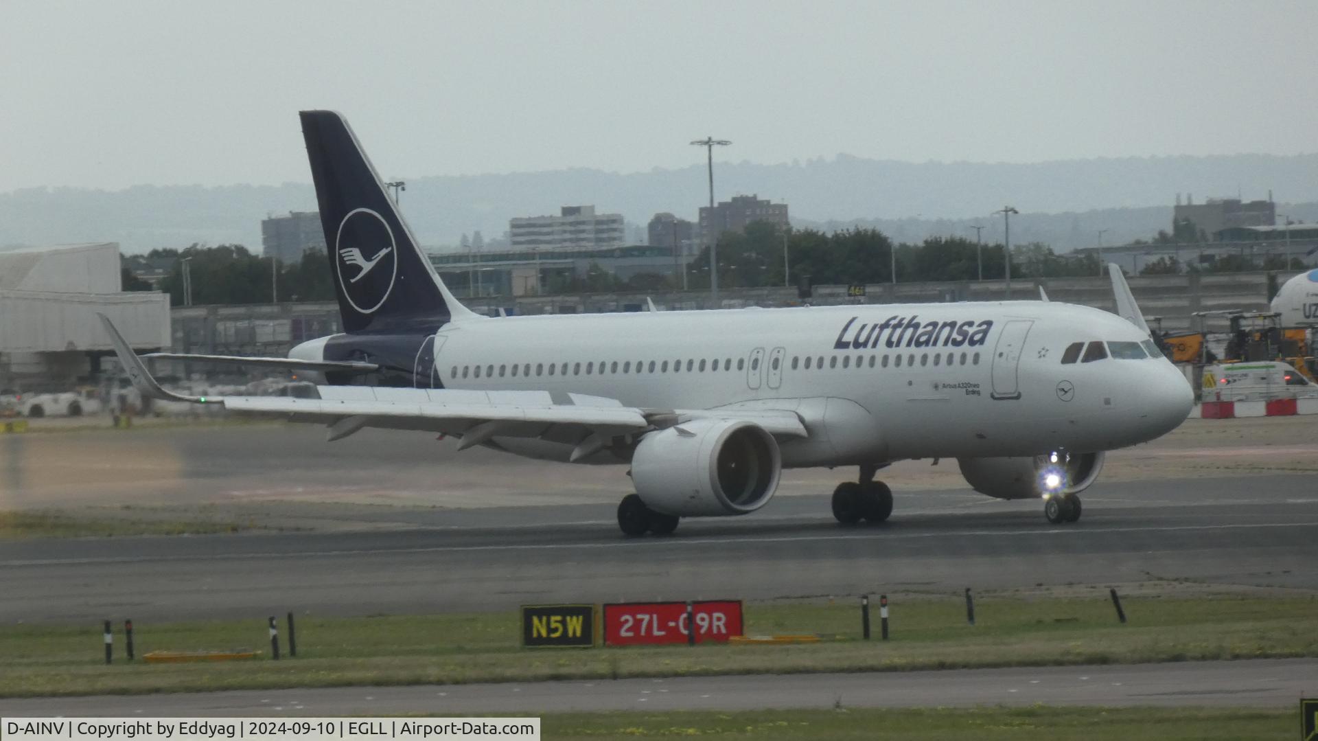 D-AINV, 2020 Airbus A320-271N C/N 9071, Lufthansa