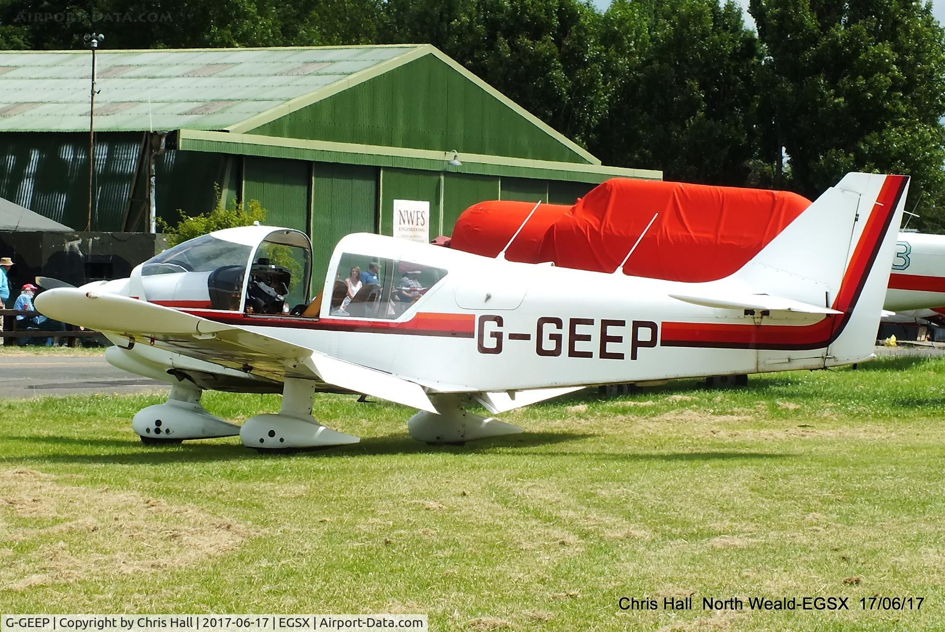 G-GEEP, 1980 Robin R-1180TD Aiglon C/N 266, Air Britain fly in, North Weald