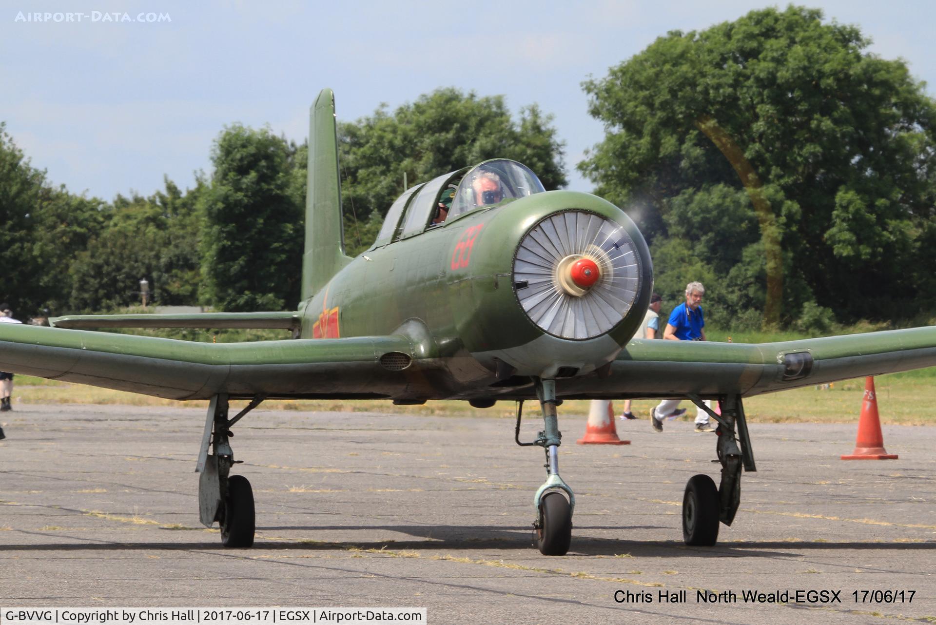 G-BVVG, 1966 Nanchang CJ-6A Chujiao C/N 2751219, Air Britain fly in, North Weald